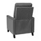 Flash Furniture Gray Push Back Recliner with Accent Nail Trim BO-BS7003-GY-GG - alternate 8